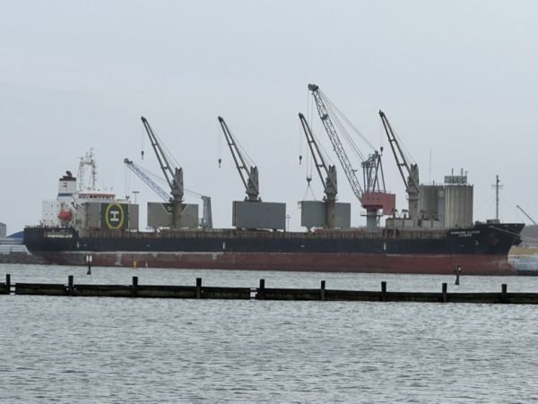 Omkring den 18 mars, efter nästan en månad till havs, kommer Shinsung Clever att angöra hamn i USA.